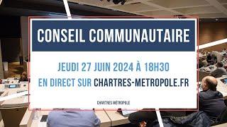 Conseil communautaire de juin 2024