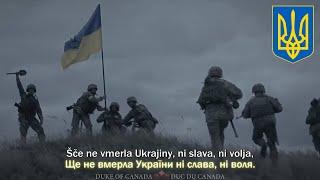 National Anthem of Ukraine Shche ne Vmerla Ukrainy ni slava ni volia