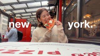 NEW YORK VLOG  what to do see & eat