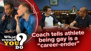 Coach tells athlete to stay in closet about sexuality  WWYD