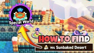 Sunbaked Desert Special World Entrance in Mario Wonder World 4