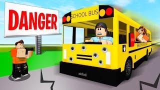 I Drove SCHOOL BUS For DANGEROUS Kids in Brookhaven RP