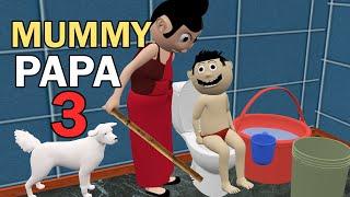 MUMMY PAPA 3  Jokes  CS Bisht Vines  Desi Comedy Video  School Classroom Jokes Baap Beta Comedy