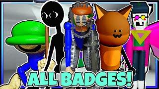 HOW TO GET ALL 10 BADGES in Become Tiky And Everything Else  ROBLOX