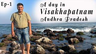 Ep 1 A day in Visakhapatnam Vizag  Simhachalam Temple  Nellore Vari mess-Andhra Food Tour