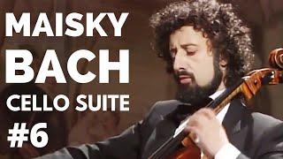 Mischa Maisky plays Bach Cello Suite No. 6 in D Major BWV 1012 full