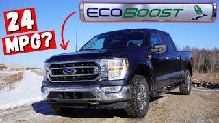 Ford F150 3.5L Ecoboost Engine Fuel Economy Test **Heavy Mechanic Review**  WORSE Then 5L V8??