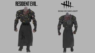 DBD vs RE Nemesis AnimationsSounds comparison updated