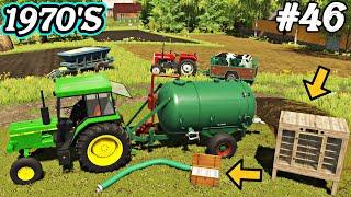 1970S. BIG EPISODE. Slurry bales lime bulls new toys. Farming simulator 22. FS 22. Ep 46