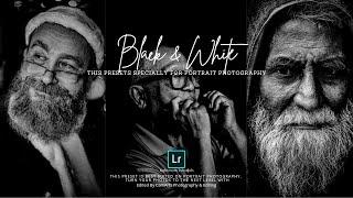 How to Edit Black & White Preset - Lightroom Mobile Preset & Tutorial  Free Preset DNG & XMP