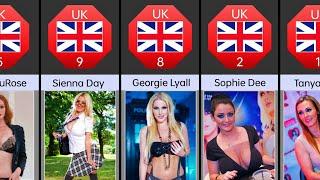 Prn actress from UK  Most beautiful English prn actress  Sophie Dee Georgie Lyall