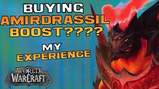 My experience buying WoW Amirdrassil Boost