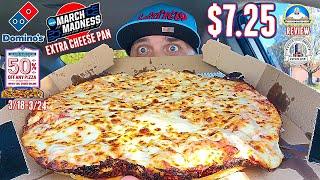 Dominos® 50 Percent Off Review   March Madness Deal   Extra Cheese Pan Pizza  theendorsement