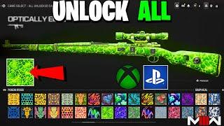 *NEW* How to UNLOCK ALL CAMOS in SEASON 4 Unlock ALL for CONSOLE