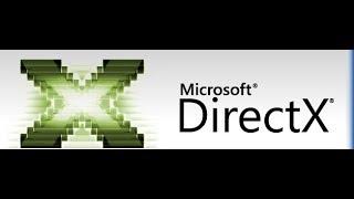 How to download and install Direct X  in windows 788.1 or 10