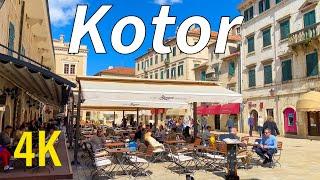 Kotor Montenegro 4K Walking Tour 2024