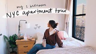 NYC APARTMENT TOUR  Inside my 400 ish sq. ft 1 bedroom apartment in downtown Manhattan