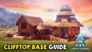 Ultimate All-in-One Clifftop Base  Building Tutorial  ARK Survival Ascended