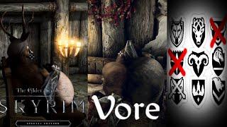 Skyrim Vore Special +100Subs 29 Eating Morthal