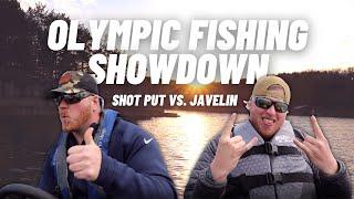 Which Olympian Catches More Fish? Shot Put vs Javelin