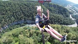 Отдых в Сочи Полёт на Zipline Skypark И море ПОЗИТИВА