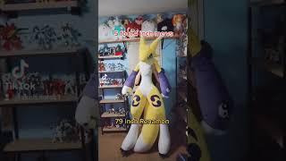 bruh Im tiny #helluvaboss #loona #digimon #renamon #pokemon #lucario #plush