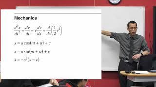 Intro to Mechanics 3 of 4 Simple harmonic motion - foundations