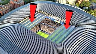 REAL MADRIDS $1BN BERNABEU STADIUM COMPLETED  ESTADIO DE BERNABEU  FULL VIDEO