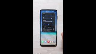 Volume Sliders Shortcut for Samsung Galaxy S10