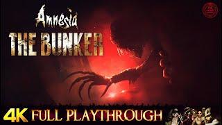 Amnesia The Bunker  Full Gameplay Walkthrough No Commentary 4K 60FPS