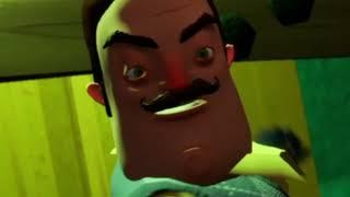 Mr Peterson dies Funny Hello Neighbor video