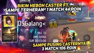 CASTER FAST TOUR SAMPE PUSING LIAT KAMI  FT TERGOKIL 3 MATCH 106 POIN