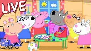 Peppa Pigs Clubhouse - LIVE  BRAND NEW PEPPA PIG EPISODES ⭐️