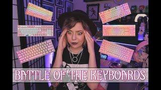 10 Cute Gaming Keyboards Review  WITH TYPING TESTS