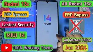 Redmi 13c 5G FRP Bypass Miui 14  New Trick May 2024  Redmi 13c Frp Unlock Without Pc  Redmi 13c