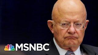 National Intelligence Director James Clapper Resigns Early  MSNBC