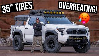 2024 Toyota Tacoma on 35 Tires MPG & Performance Review