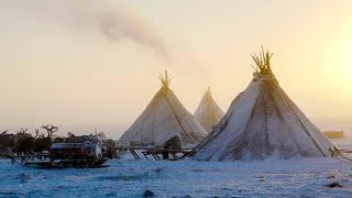 A Tent in Arctic Siberia - Living Moving and Making a Reindeer Skin Tent.