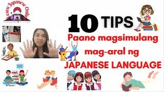 10 Tips Kung Paano Magsimula mag-aral ng Japanese language.