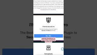 3 plugins de seguridad  para #Wordpress  #shorts #marketingdigital