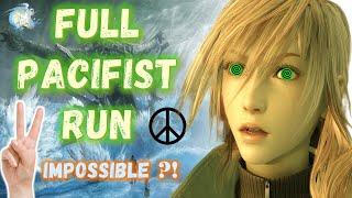 Can You Beat Final Fantasy XIII without DEALING DAMAGE? ️ FF13 Pacifist
