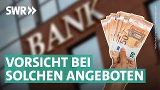 Festgeld und Tagesgeld – darauf sollten Sparer jetzt achten  Marktcheck SWR