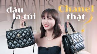 TÚI CHANEL GIẢ Y NHƯ HÀNG THẬT?  HANNAH SOI TÚI  HANNAH OLALA TIPS