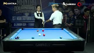 IRWANTO vs DARRYL CHIA  RACE TO 7   MANTRA 10 BALL INTERNATIONAL OPEN TOURNAMENT 