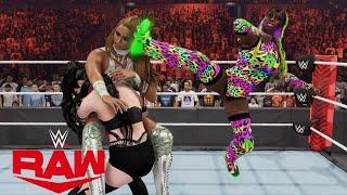 WWE 2K24 RAW - MITB QUALIFYING MATCH - JESSICA VS NAOMI VS ELEKTRA LOPEZ