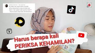 Harus Berapa Kali PERIKSA KEHAMILAN?