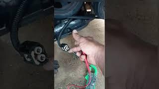 Review of wiring and connection of Toyota Yaris crankshaft sensor how test wire of sensor CKP