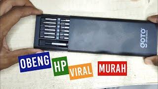 Review Singkat Obeng Hp Viral GOTO Zenitech