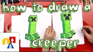 How To Draw A Creeper New