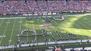 The Ohio State Marching Band performs for the Cleveland Browns  9824